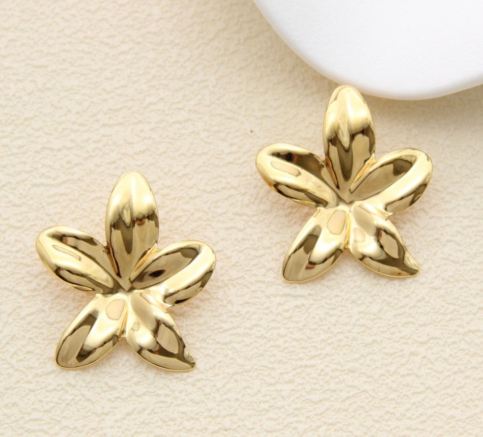 BOUCLES D’OREILLES FLEUR