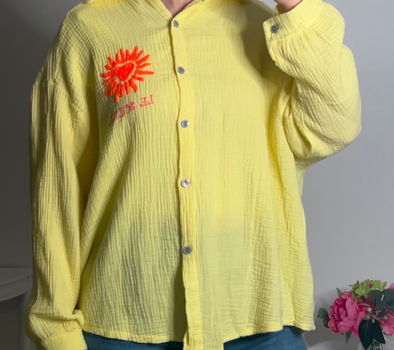 CHEMISE SOL (PRÉCOMMANDE)