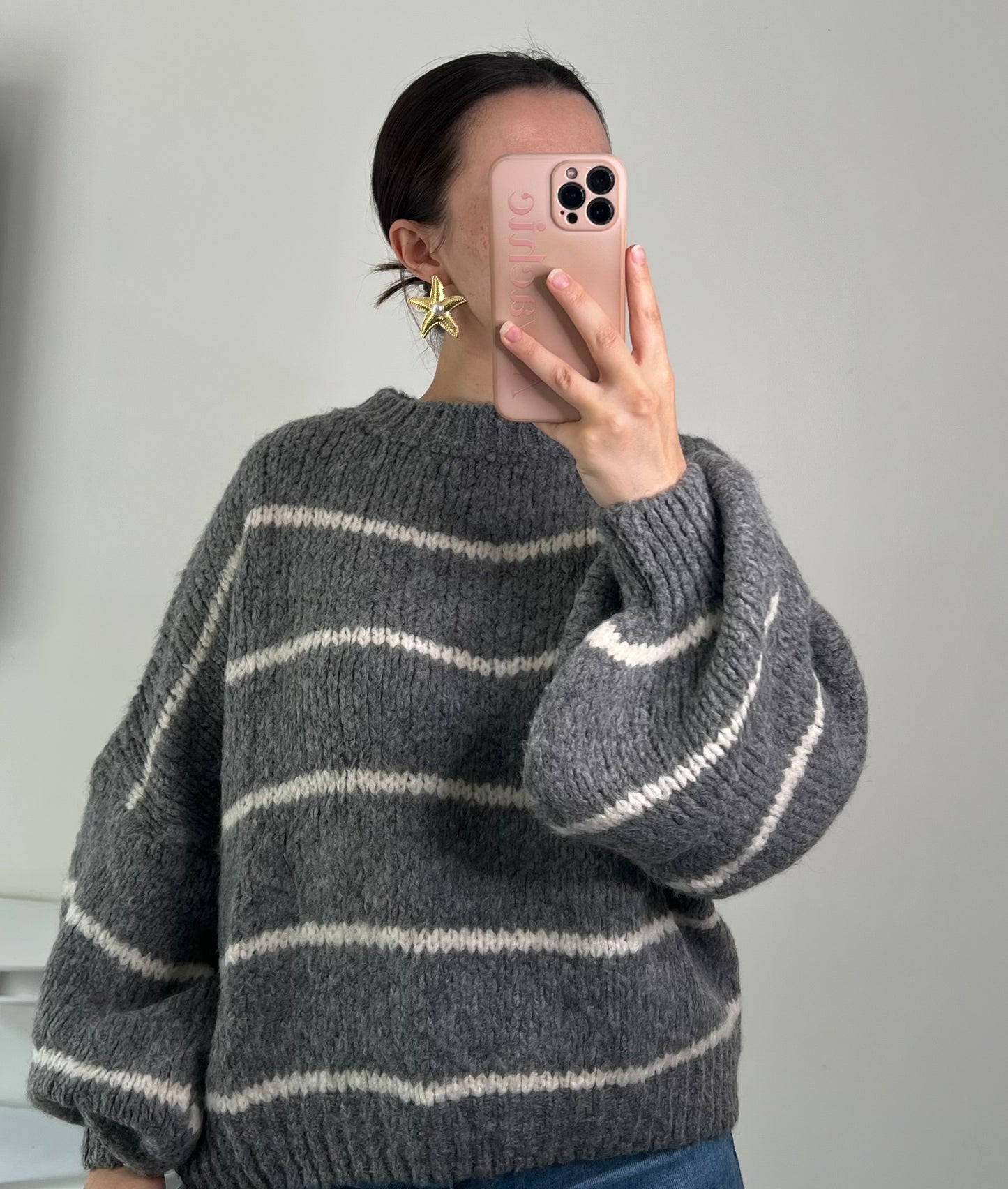PULL CONSTANCE GRIS