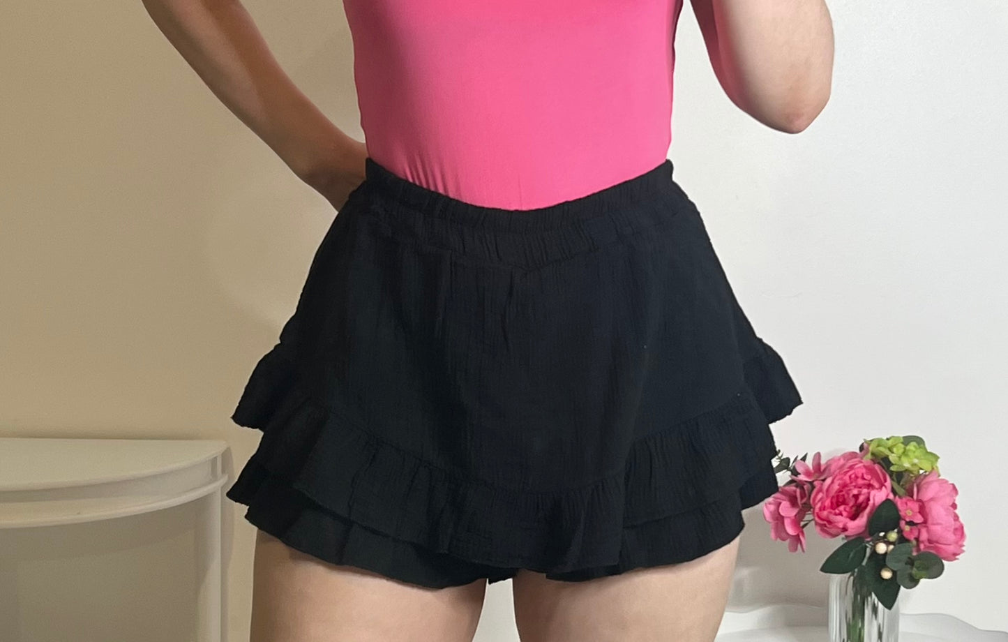 JUPE-SHORT CAMILLE (PRECOMMANDE)