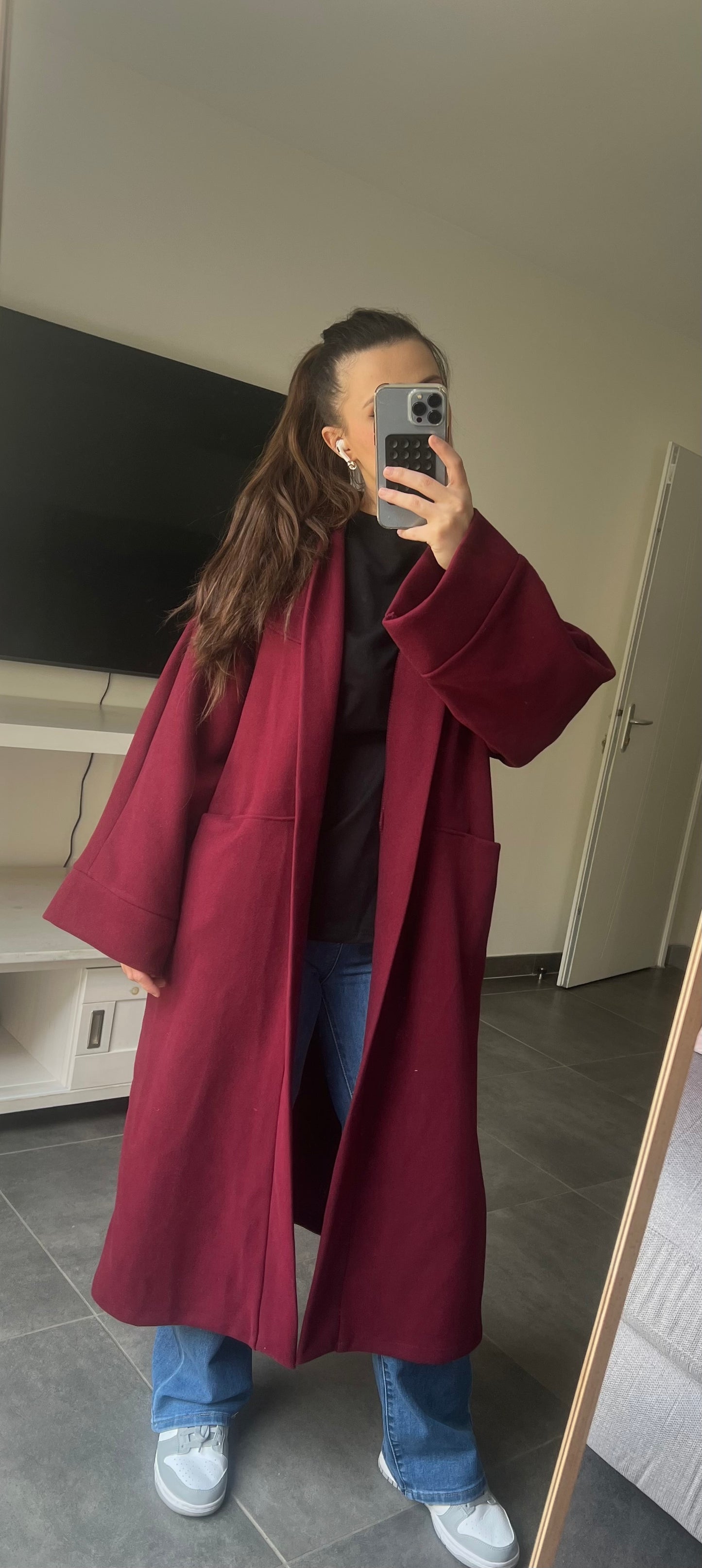 VESTE MASTOUR BORDEAUX