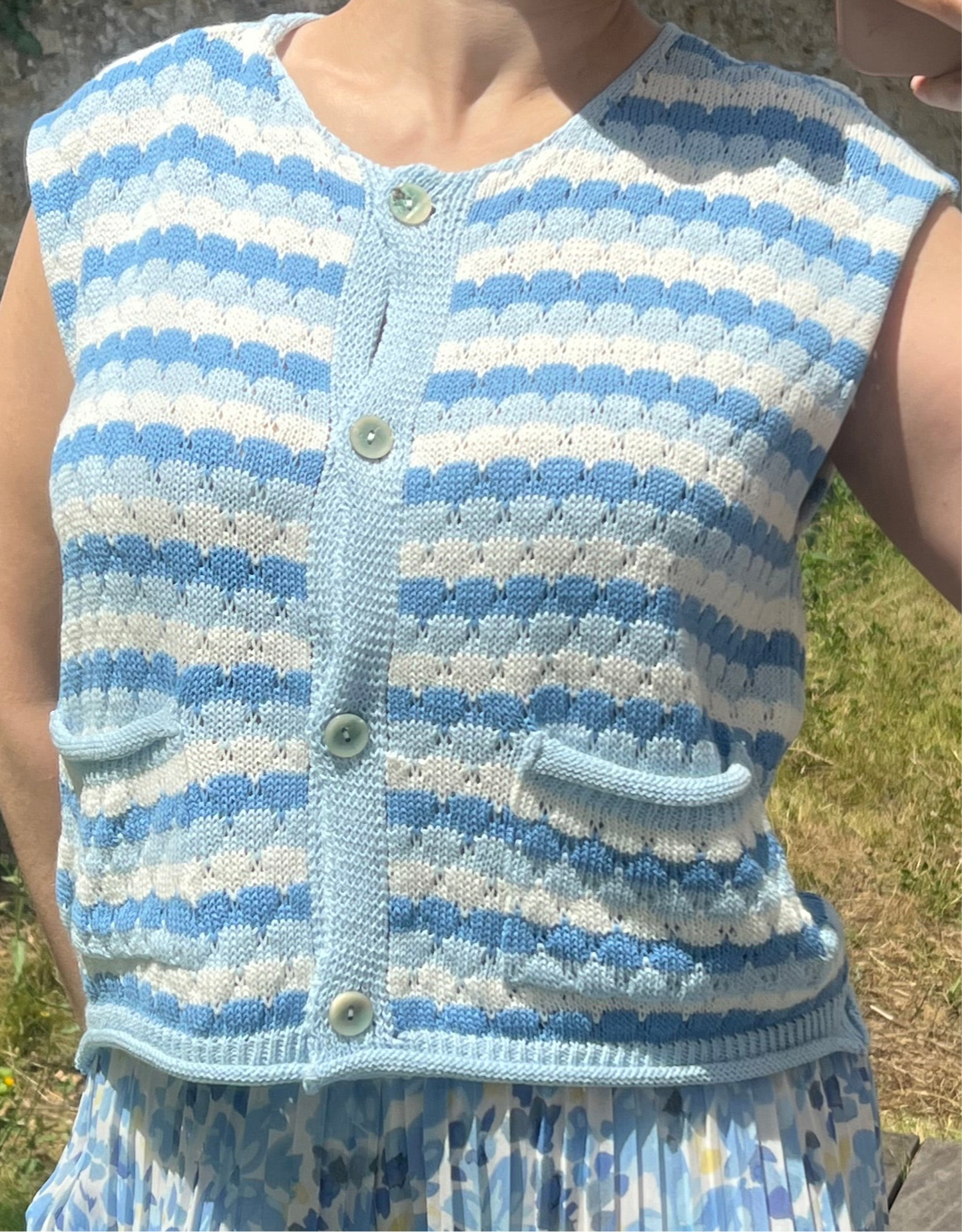 GILET CROCHET