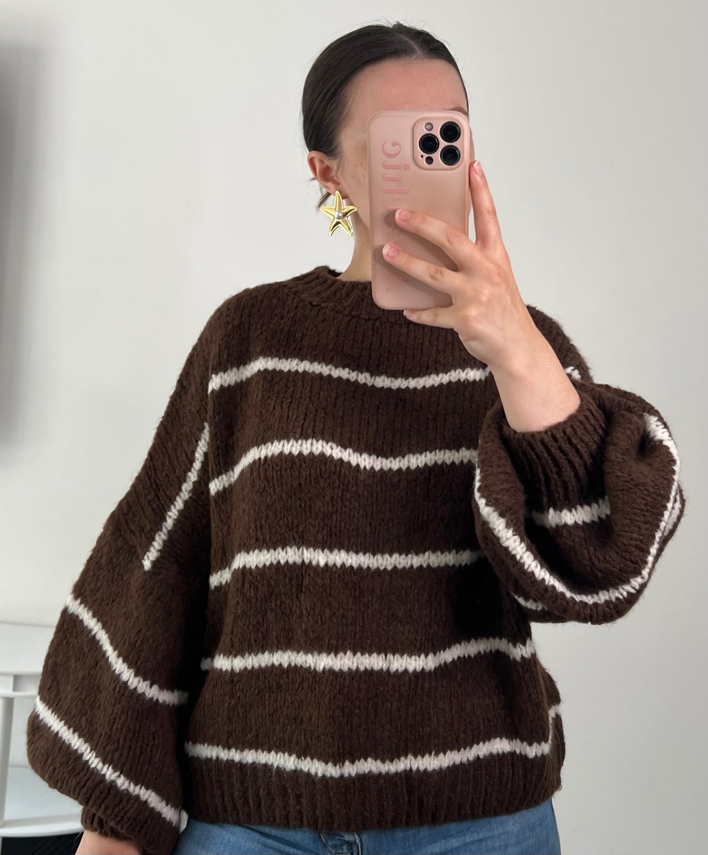 PULL CONSTANCE MARRON