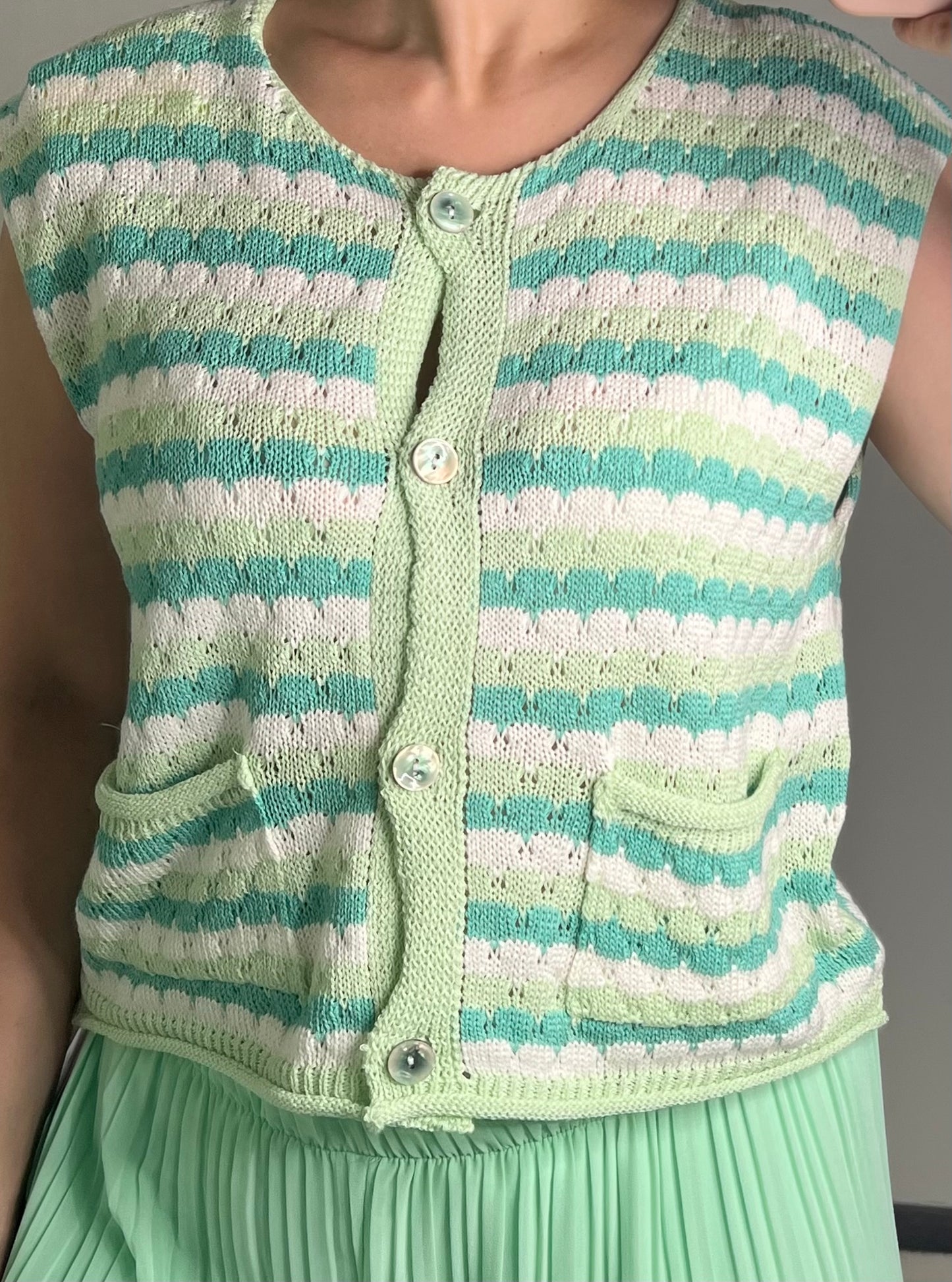 GILET CROCHET