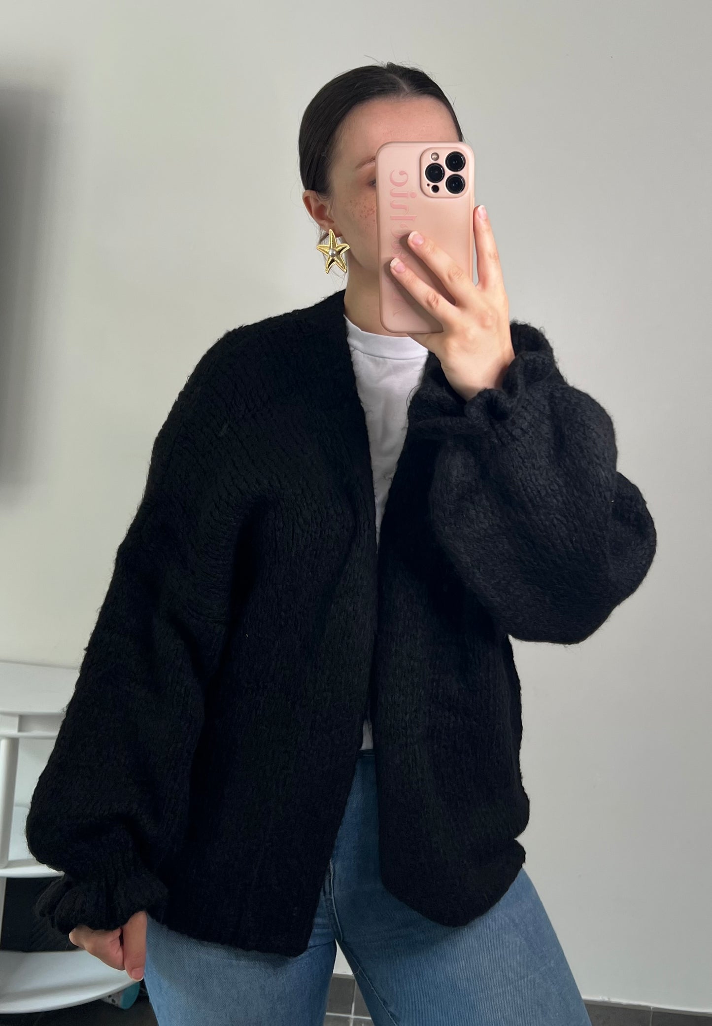 GILET LÉNA NOIR