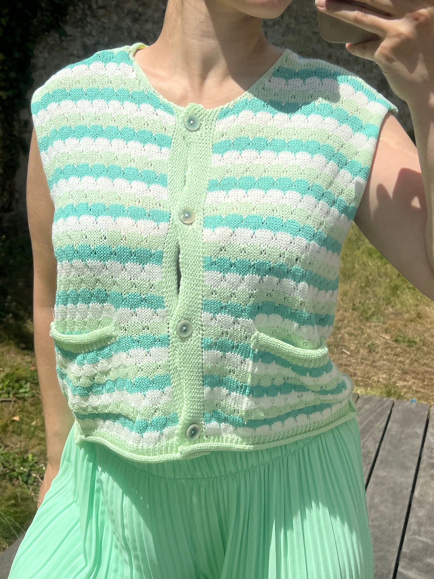 GILET CROCHET