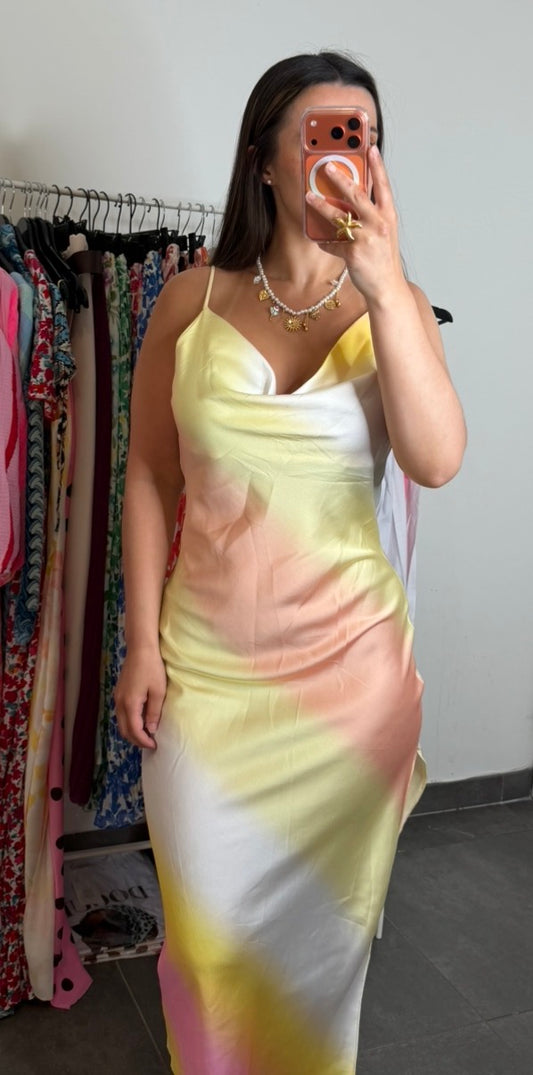 Robe Maëlys JAUNE