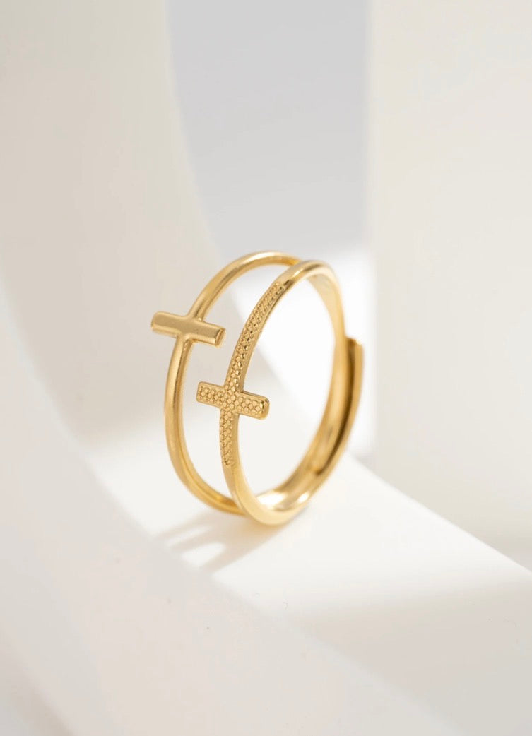 BAGUE CROIX
