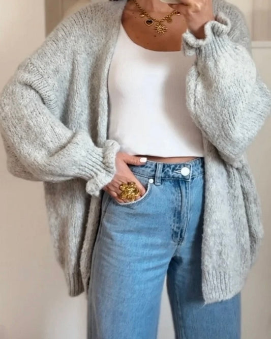 GILET LÉNA GRIS