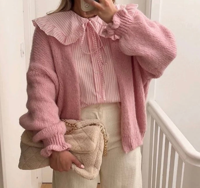 GILET LÉNA BLUSH