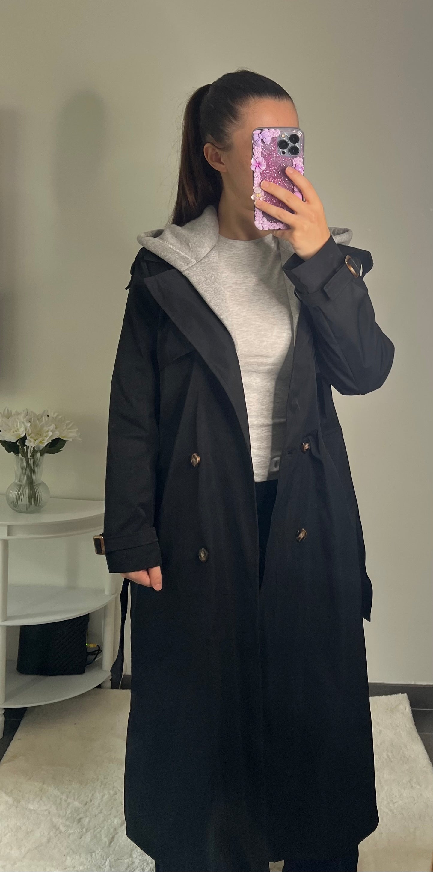 Trench à capuche ZOÉ