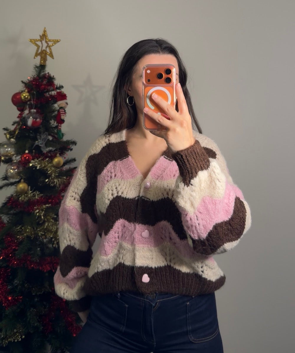 GILET CŒUR