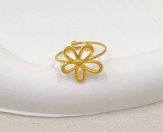 BAGUE FLEUR