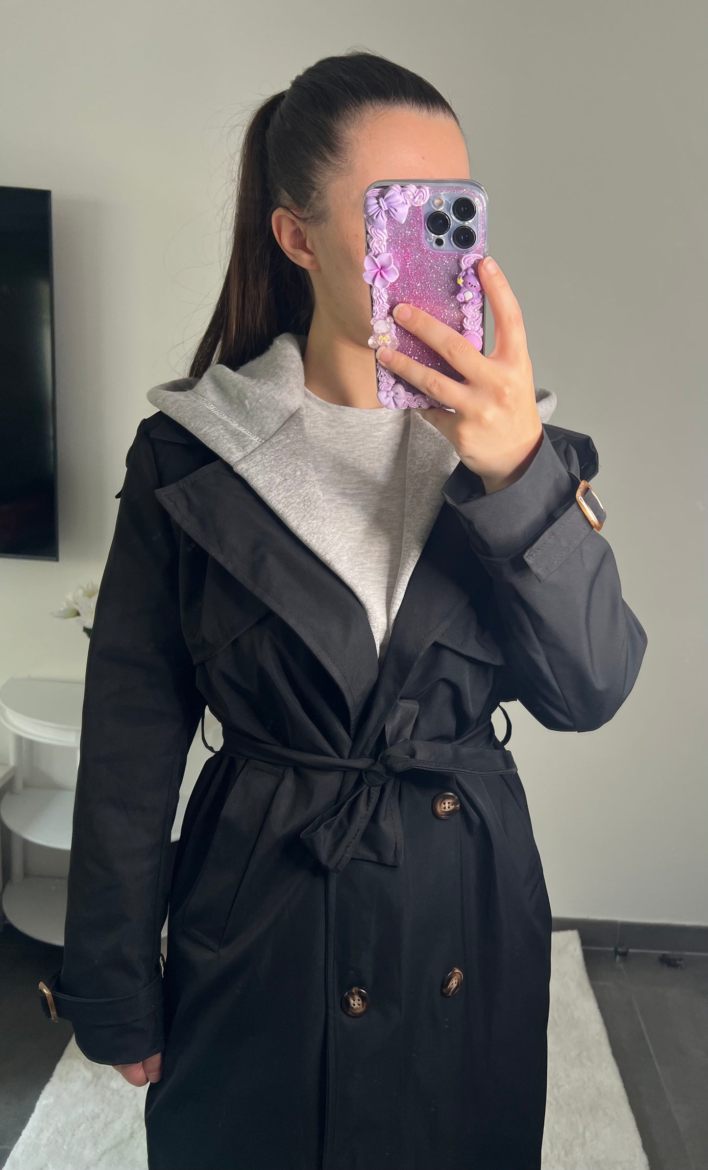 Trench à capuche ZOÉ