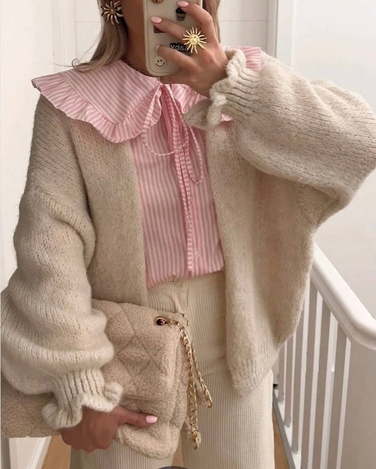 GILET LÉNA BEIGE